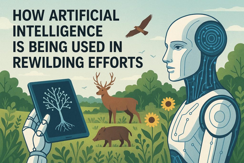 How Artificial Intelligence is Being Used in Rewildering Efforts