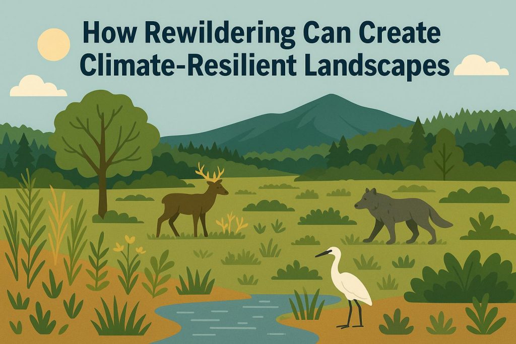How Rewildering Can Create Climate-Resilient Landscapes How Rewildering Can Create Climate-Resilient Landscapes