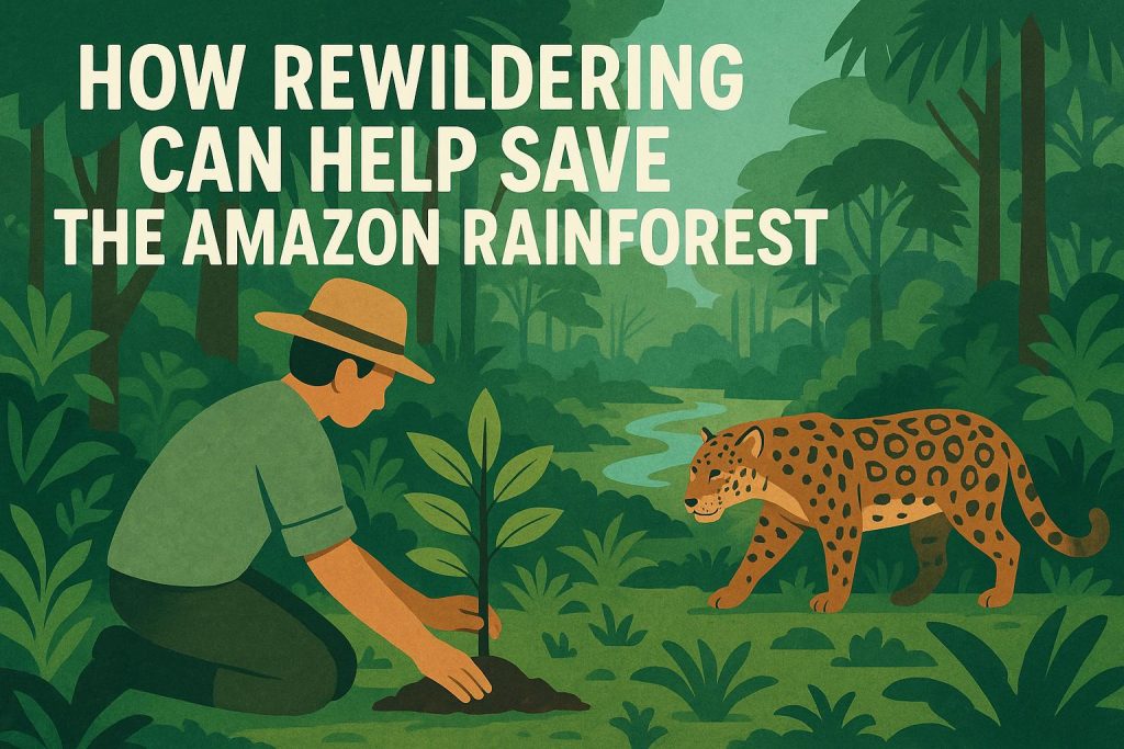 How Rewildering Can Help Save the Amazon Rainforest How Rewildering Can Help Save the Amazon Rainforest