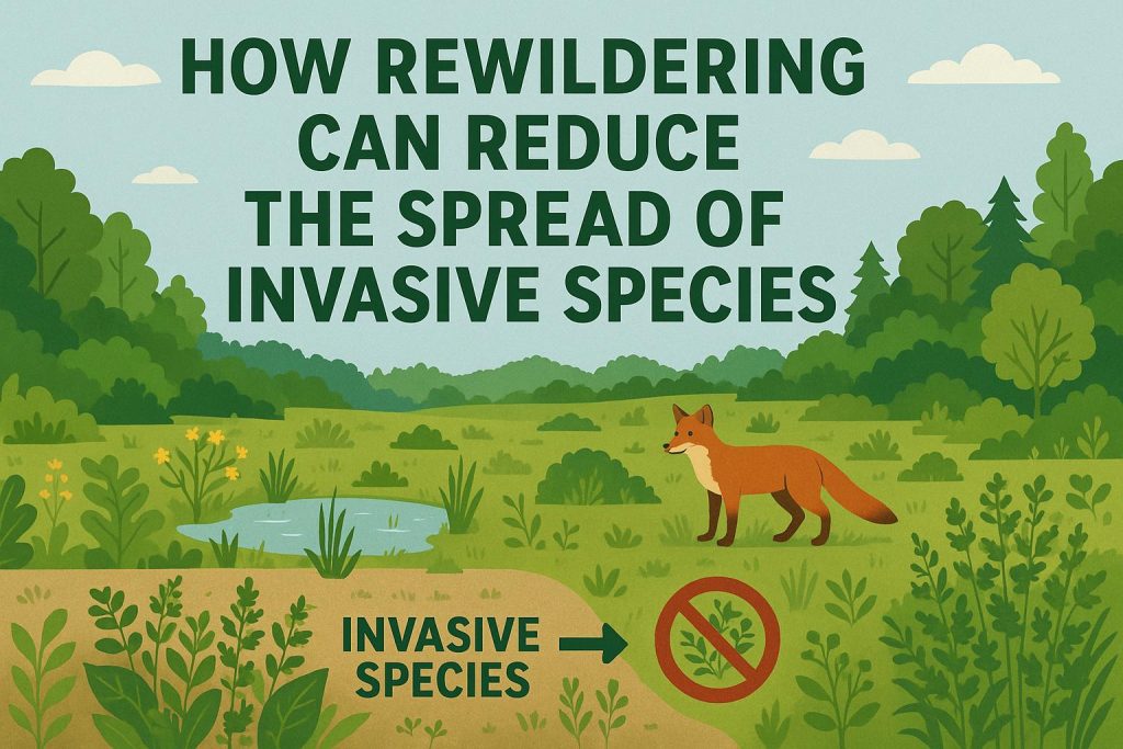 How Rewildering Can Reduce the Spread of Invasive Species How Rewildering Can Reduce the Spread of Invasive Species