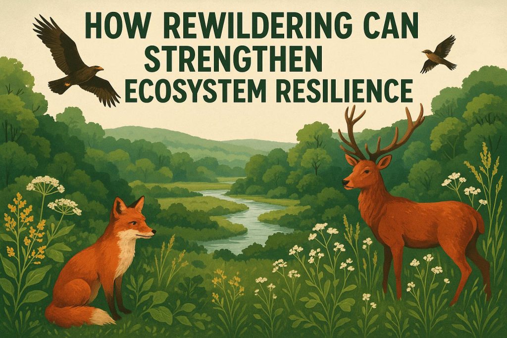 How Rewildering Can Strengthen Ecosystem Resilience