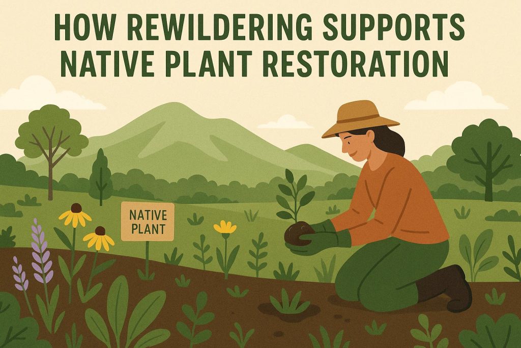 How Rewildering Supports Native Plant Restoration How Rewildering Supports Native Plant Restoration