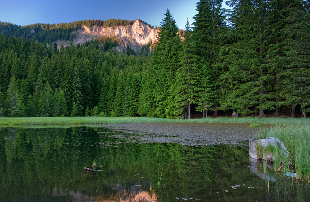 Rhodope Mountains lake