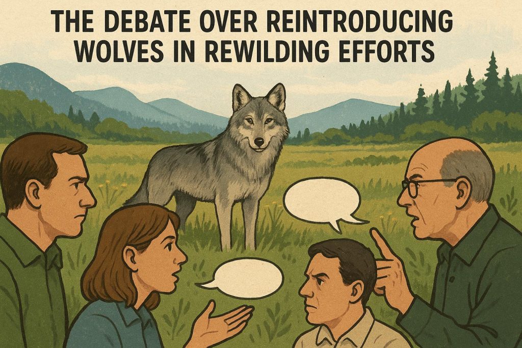 The Debate Over Reintroducing Wolves in Rewildering Efforts