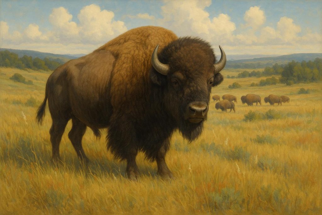 The Role of Bison in North American Rewildering Efforts