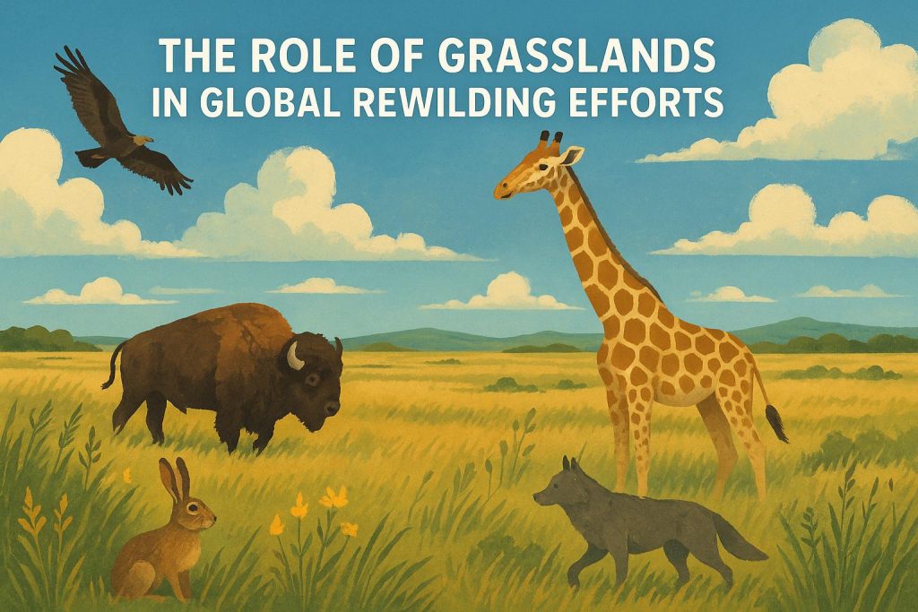The Role of Grasslands in Global Rewildering Efforts