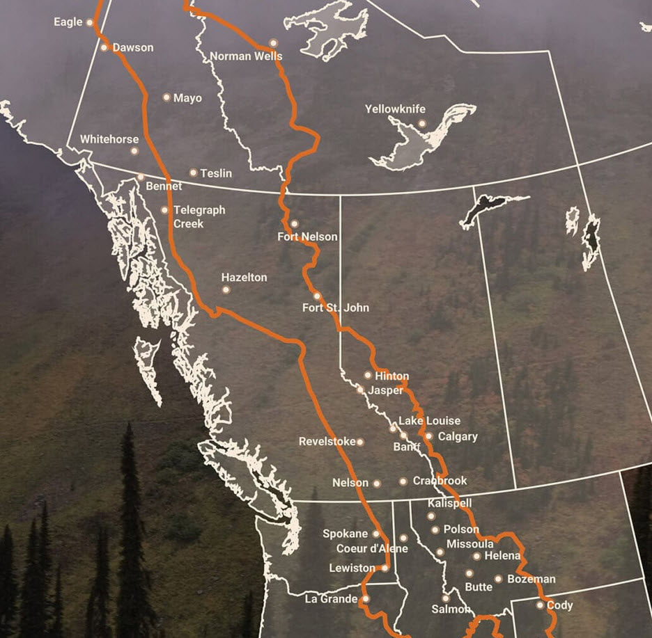 Yellowstone to Yukon Conservation Initiative area
